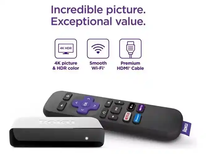 Dispositivo Streaming Roku Premiere Hd 4k Hdr