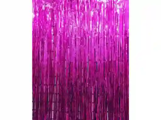 Cortina Para Cumpleaños Fucsia