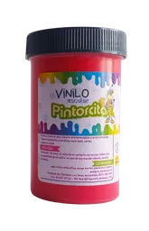 Pintura Vinilo Escolar Rojo Pintorcito 145g