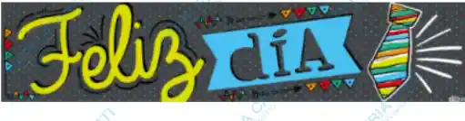 Letrero Feliz Dia Hombre