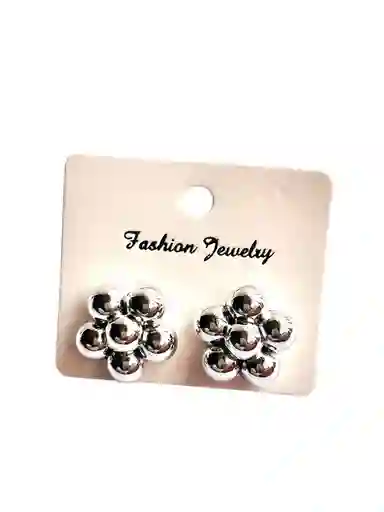Arete Margarita Chunky Plateado