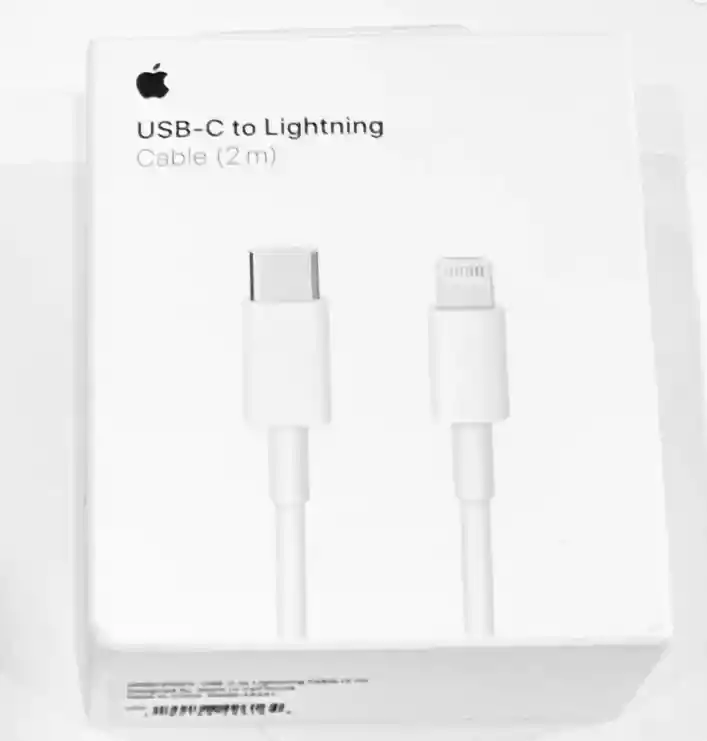 Cable Apple Tipo C A Lightning Original De 2m ⚡ Compatible Con Iphone Y Ipad Carga Rápida Y Sin Límites