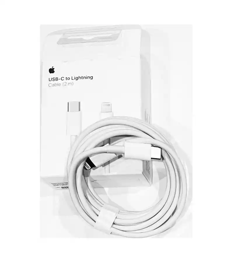 Cable Apple Tipo C A Lightning Original De 2m ⚡ Compatible Con Iphone Y Ipad Carga Rápida Y Sin Límites