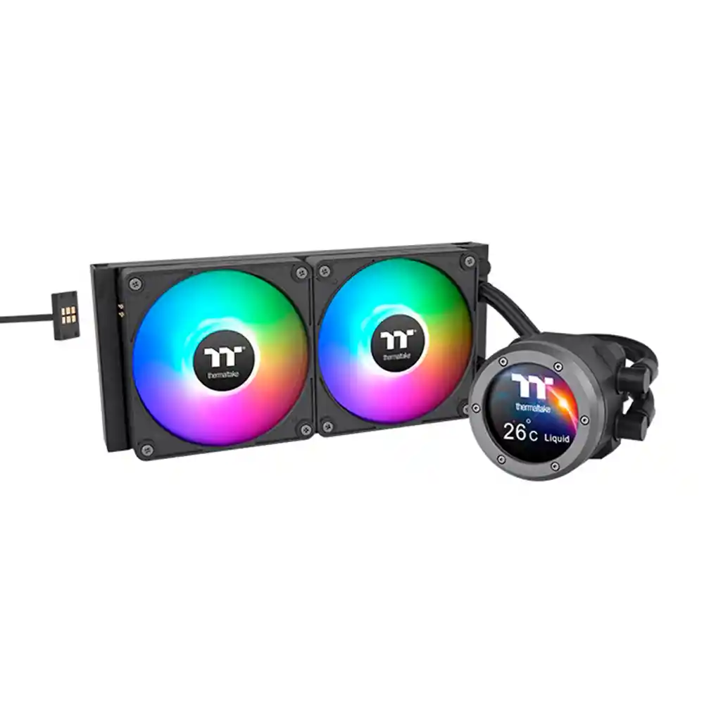 Refrigeración Liquida Thermaltake Th240 V2 Ultra Ex Argb Sync Negra