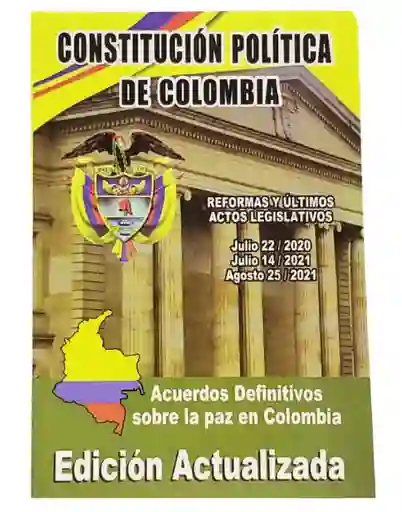 Libro Constitución Política De Colombia Actualizada