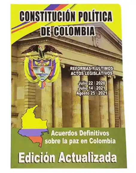 Libro Constitución Política De Colombia Actualizada