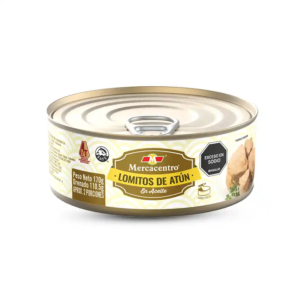 Atún Mercacentro Aceite 170 G