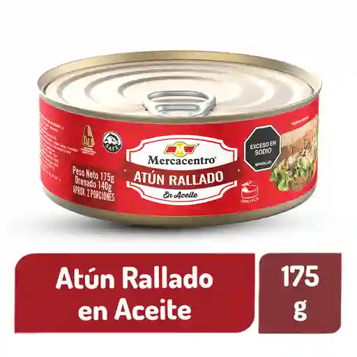 Atun Mercacentro Rallado Aceite 175 G