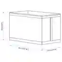 Caja Para Organizadar Ropa Multifuncional