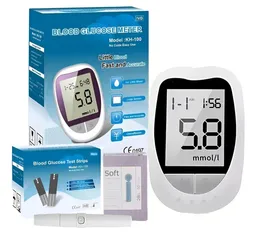 Glucometro Digital Medidor De Glucosa Roro Tiras Reactivas