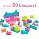 Mega Blocks Rosado - 80 Piezas