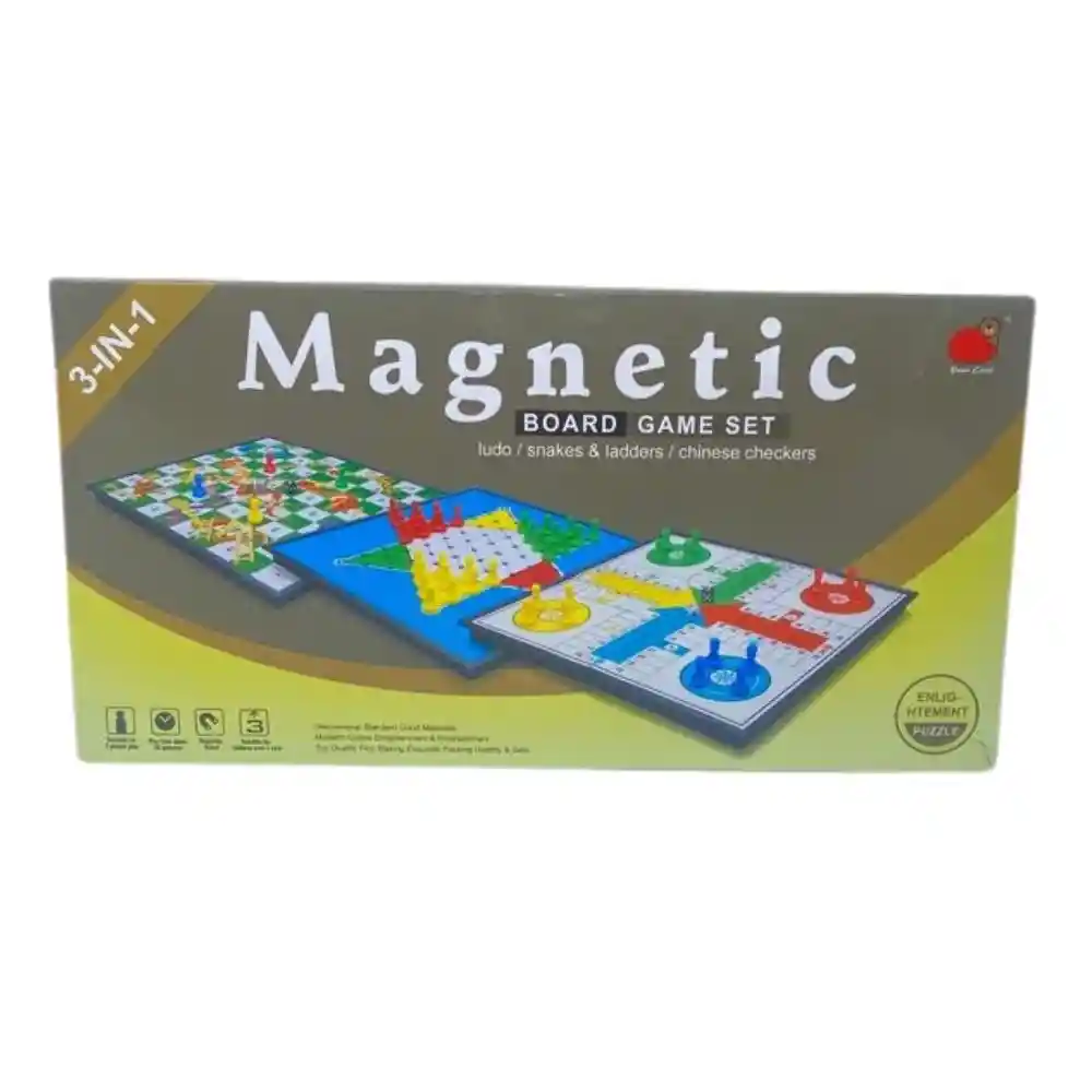 Parques, Serpientes Y Escaleras, Damas Chinas Magnético