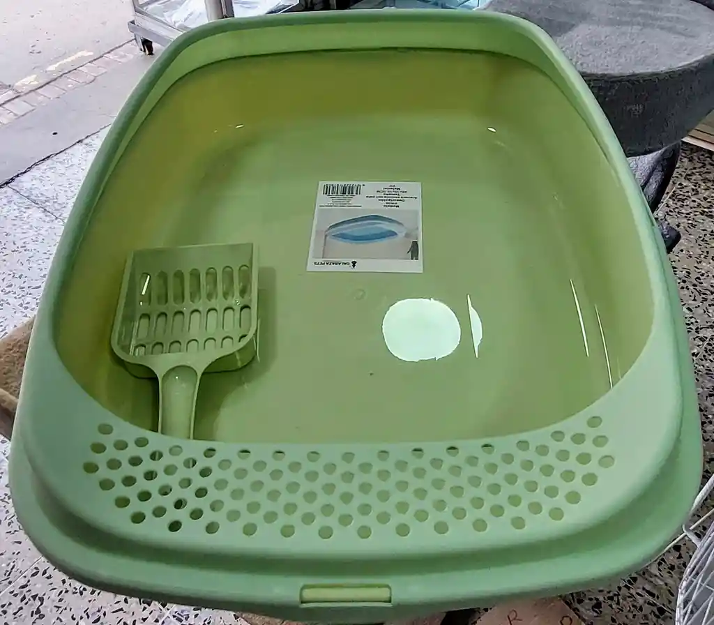 Arenero Sencillo Para Gato