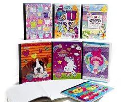 Cuaderno Cocido De Niña Doble Linea