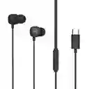 Maxell Audifo Square+usb-c In Ear Earphones Black
