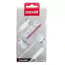 Maxell Audifo Square+usb-c In Ear Earphones White