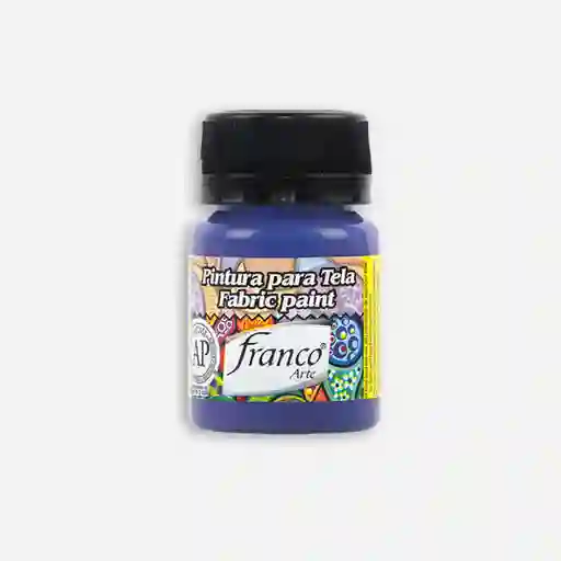 Pintura Violeta Nocturna Tela Franco Arte Textil