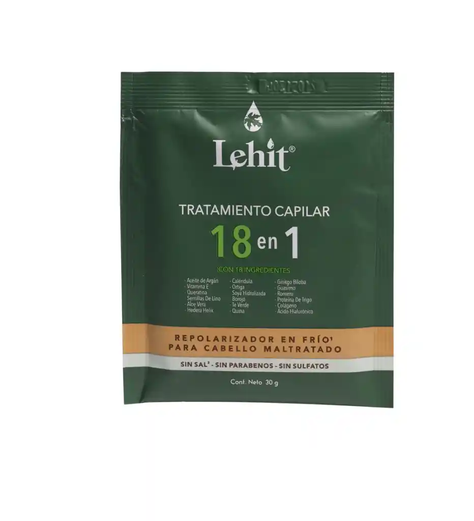 18 En 1 Tratamiento Capilar - Repolarizador En Frio Sobre