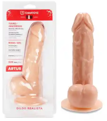 Dildo Realista Artur 19.5 Cm