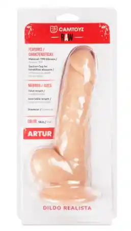 Dildo Realista Artur 19.5 Cm