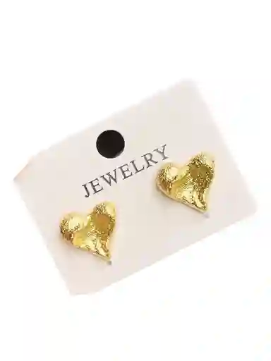 Topo Corazon Rocoso Dorado