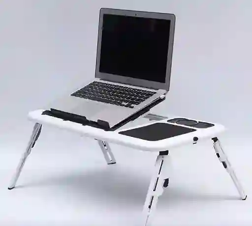 Mesa Portátil Para Computador Usb Porta Vasos