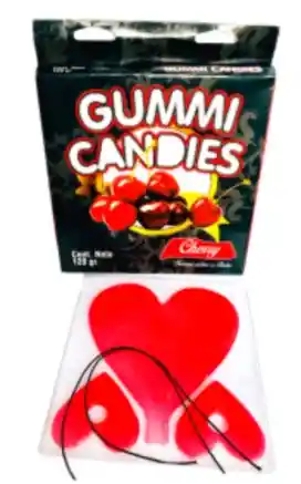 Pezoneras Y Pantis Comestibles Gummi Candies Sabor Fresa