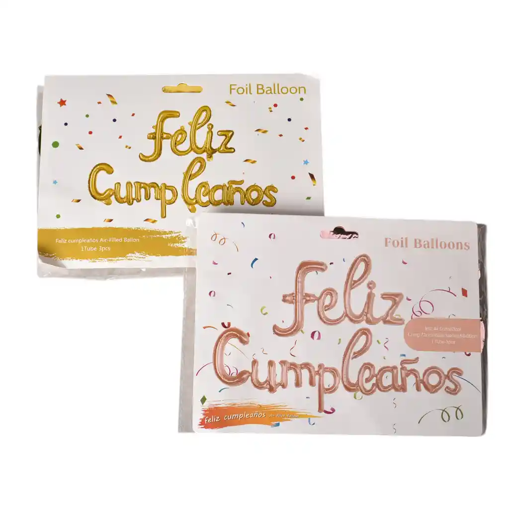 Letrero Cumpleaños Cursivo Celebracion Festejo