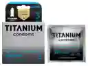 Condones Titanium Lubricado X 3