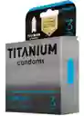 Condones Titanium Lubricado X 3