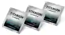 Condones Titanium Lubricado X 3