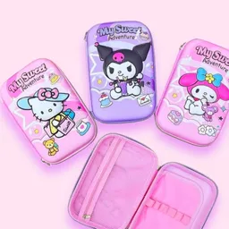Cartuchera Pasta Dura 3d Sanrio
