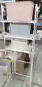 Mueble Organizador De Baño 3nvl Color Blanco