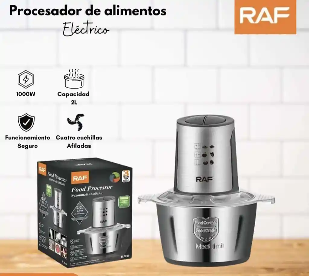 Procesador Eléctrico Para Alimentos