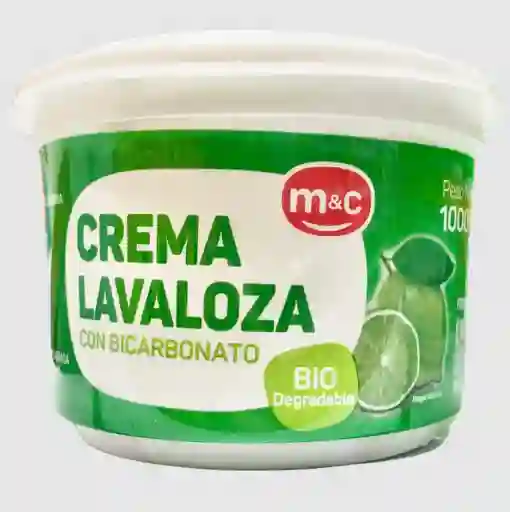 Crema Lavaloza Mc Limon Bicarbonato 1000g