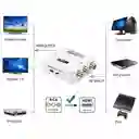 Convertidor Adaptador Rca A Hdmi Av2hdm 1080p Hdtv