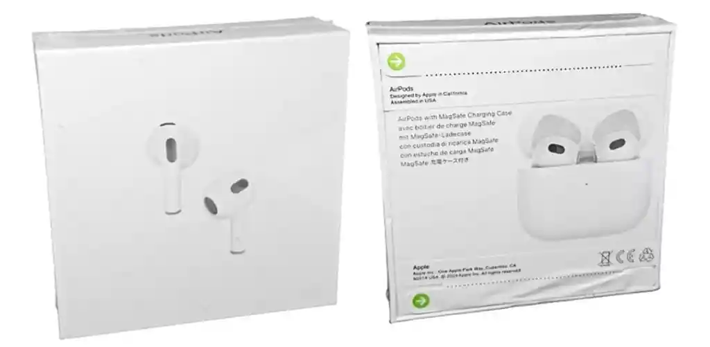 Audífonos Inalámbricos Bt, Bluetooth Air 3, Full Calidad