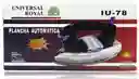 Plancha Seca Ropa Universal Royal Iu-78 Negro Plateado