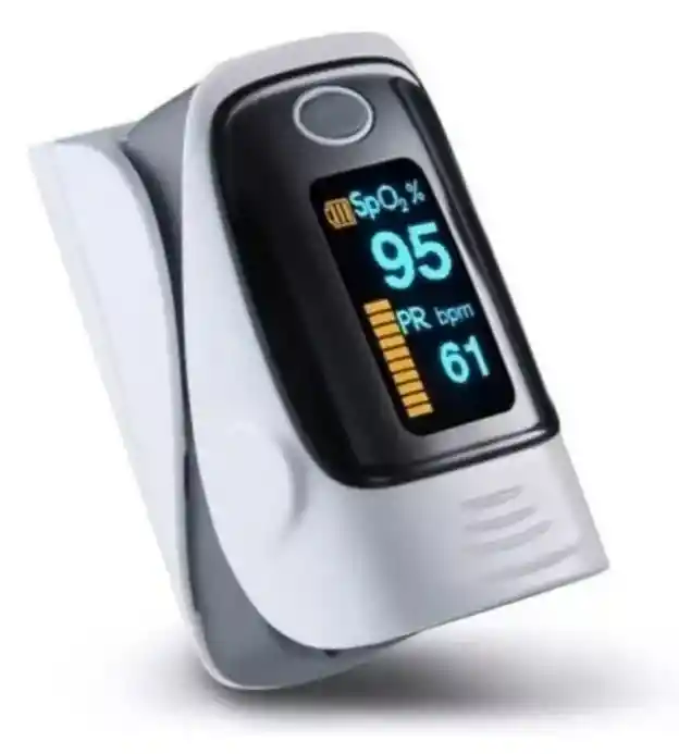 Pulso Oximetro Saturador Frecuencia Cardíaca + Cordon