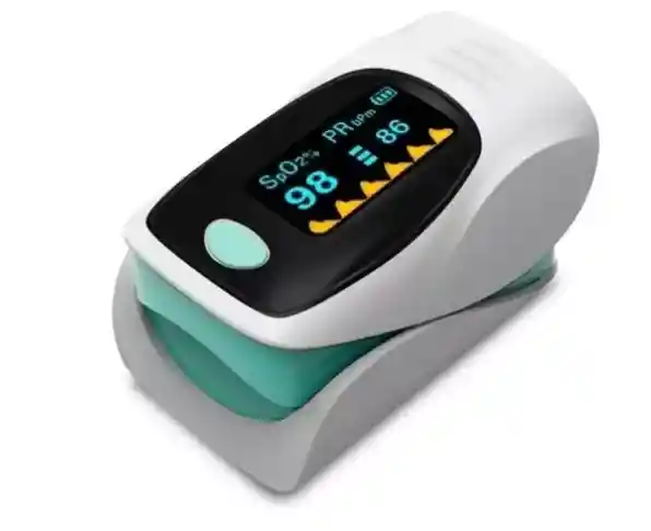 Pulso Oximetro Saturador Frecuencia Cardíaca + Cordon