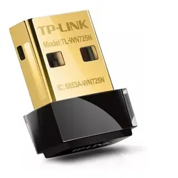 Tp-link, Tarjeta De Red Usb Nano Wifi 150mbps, Tl-wn725n