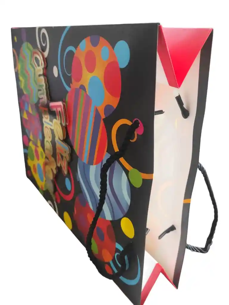 Bolsas Grandes Para Regalos Cumpleaños Happy Birthday Fiestas X4 Und