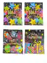 Bolsas Grandes Para Regalos Cumpleaños Happy Birthday Fiestas X4 Und