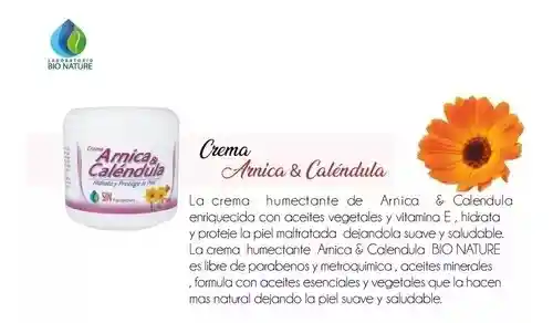 Crema Arnica Y Caléndula 60gr Bionature