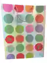 Bolsas Grandes Para Regalos Cumpleaños Happy Birthday Fiestas Colores Pastel X4 Und