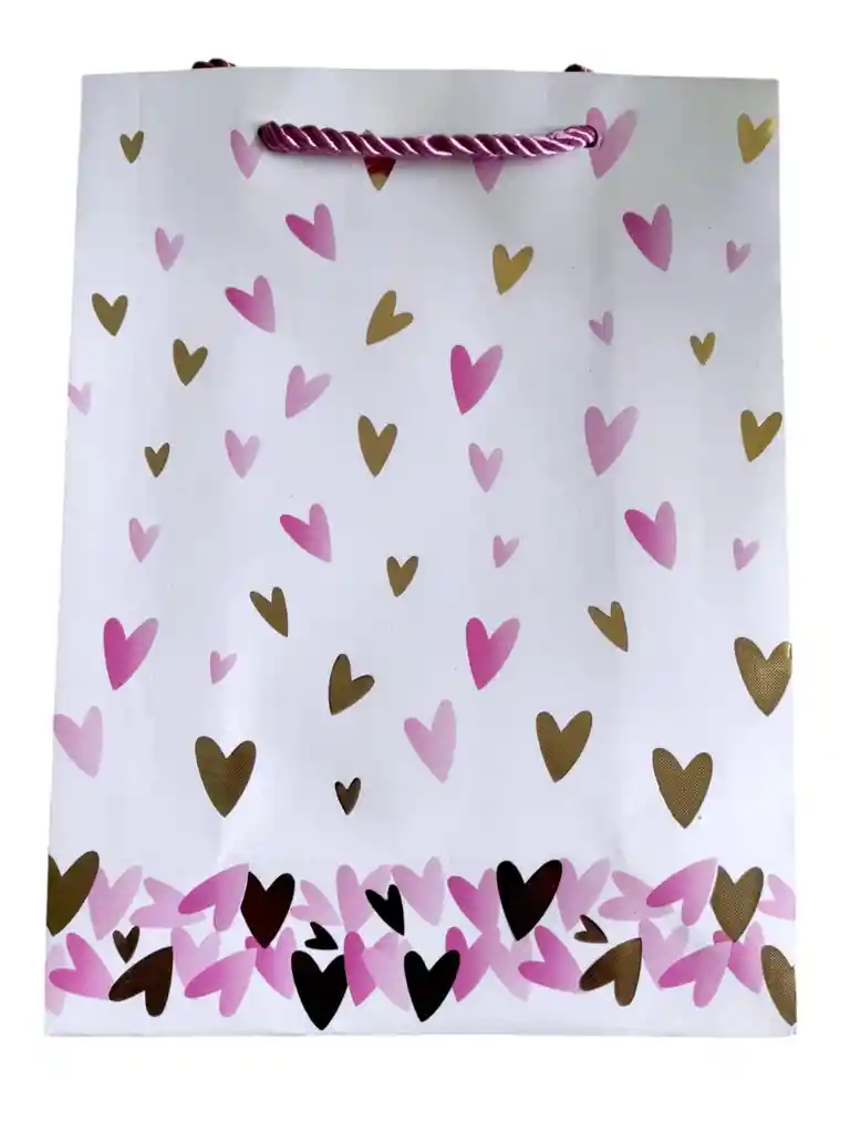 Bolsas Pequeñas De Corazones Para Regalos Cumpleaños Amor Fiestas X4 Und