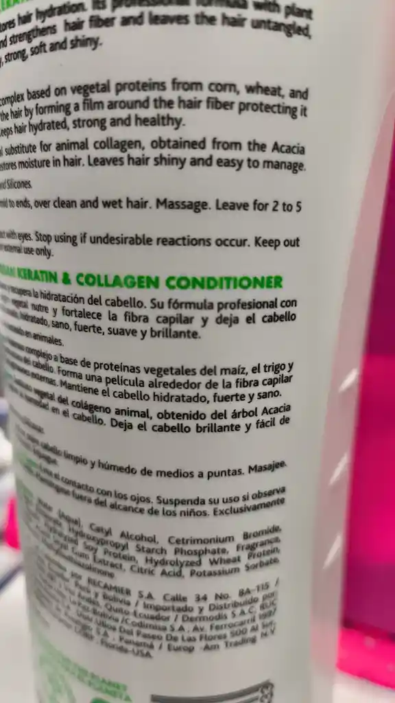 Acondicionador Recamier Salon In 1000 Ml