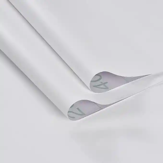 Papel Contact Blanco 20 Metros Económico Adhesivo