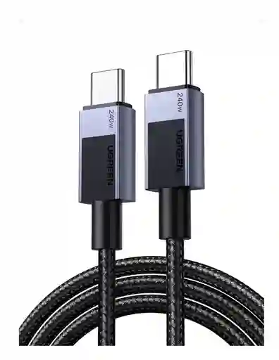 Cable Ugreen Usb-c A Usb-c Carga Rápida Pd De 240w (45068)