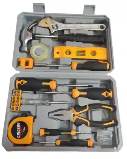 Juego De Herramientas Manuales X 59 Piezas Kit Multi Usos.